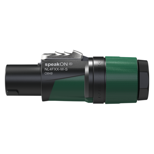 NL4FXX-W-S Neutrik NL4 Speakon plug (kabeldeel)