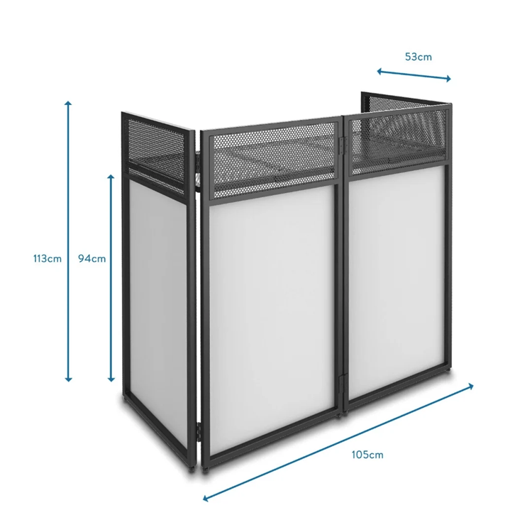 DB4 VONYX FOLDABLE DJ BOOTH SYSTEM PRO COMPACT