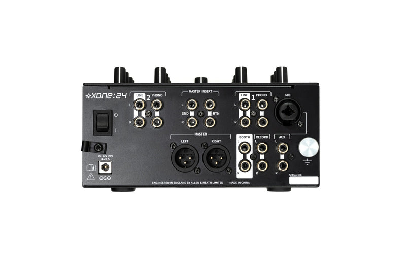 Xone:24 Allen&amp;Heath 2+1-Kanaals Analoge DJ-Mixer
