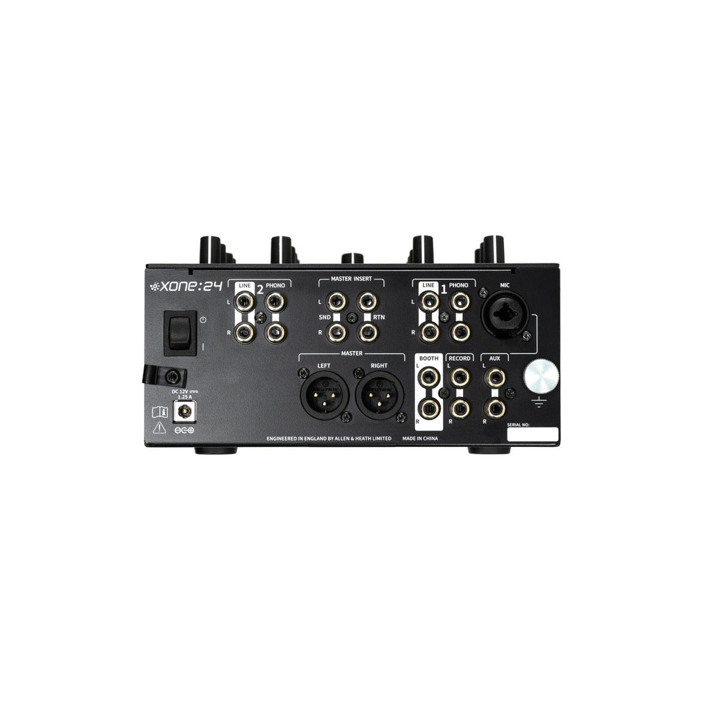 Xone:24 Allen&amp;Heath 2+1-Kanaals Analoge DJ-Mixer