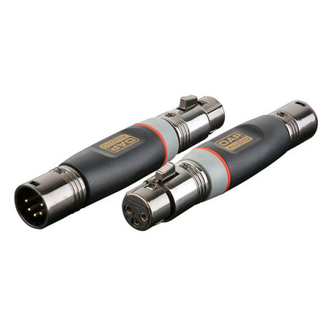 XGA29 XLR MANNELIJK 5 POLIG NAAR XLR VROUWELIJK 3 POLIG DAP AUDIO