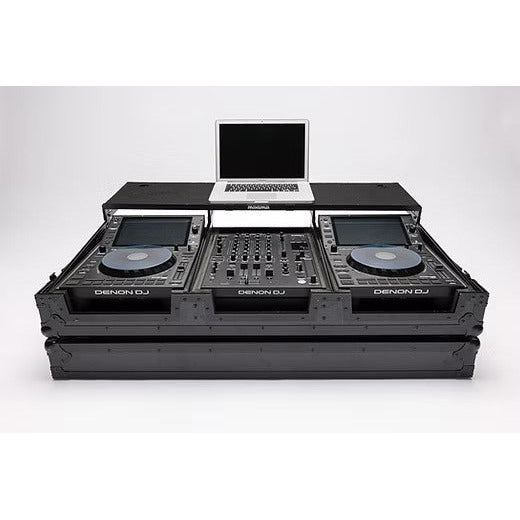 MULTI-FORMAT WORKST. PLAYER/MIXER-SET MAGMA + LAPTOP ZWART