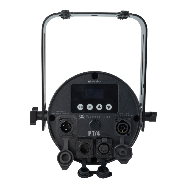 Raccoon Junior P7/4 Infinity Professionele RGBM Par Can