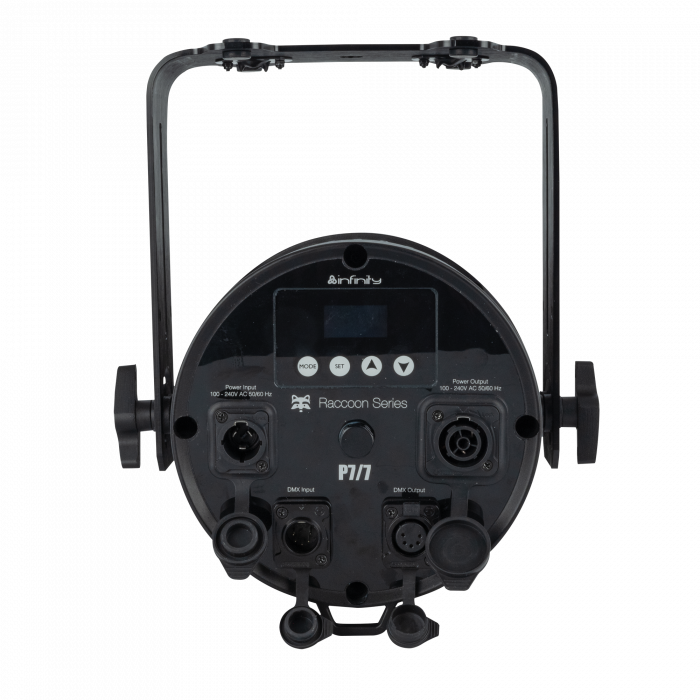 Raccoon P7/7 Infinity Professional RGBCALDB Par Can