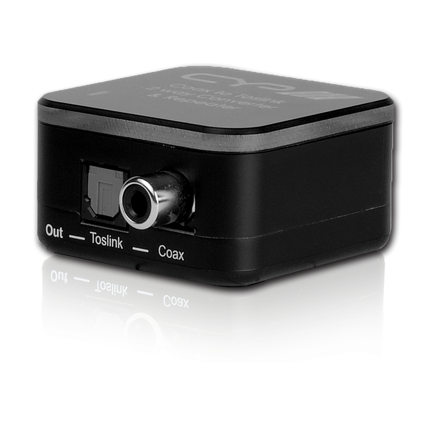 Digital Coax to Optical Converter CYP