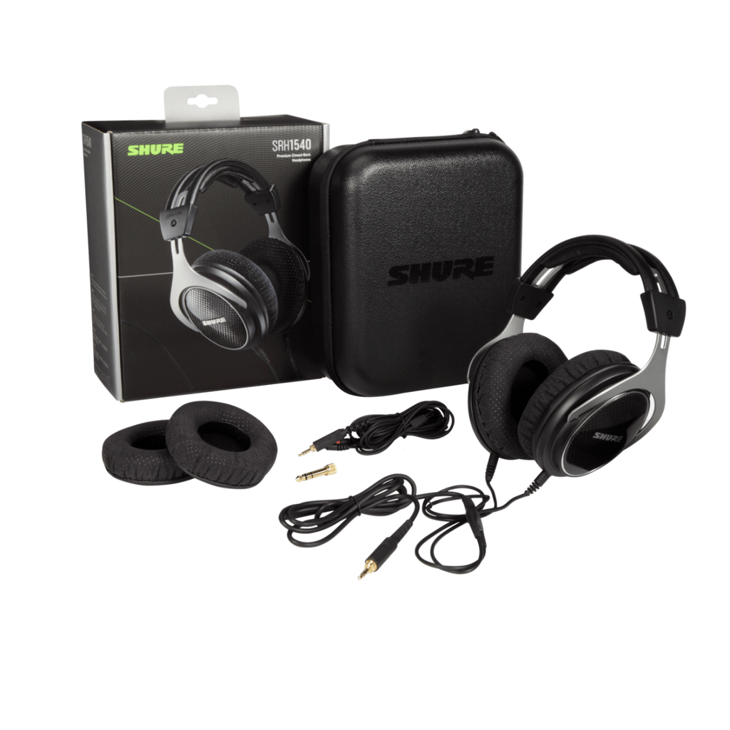 SRH1540 SHURE PREMIUM STUDIO HOOFDTELEFOON CLOSED BACK