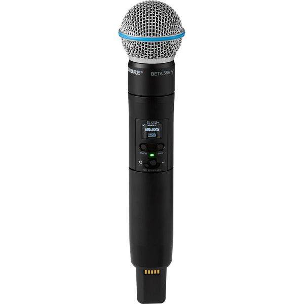 SLXD2+/B58 Shure Draadloze Handheld Microfoon G65 (470-606MHz)