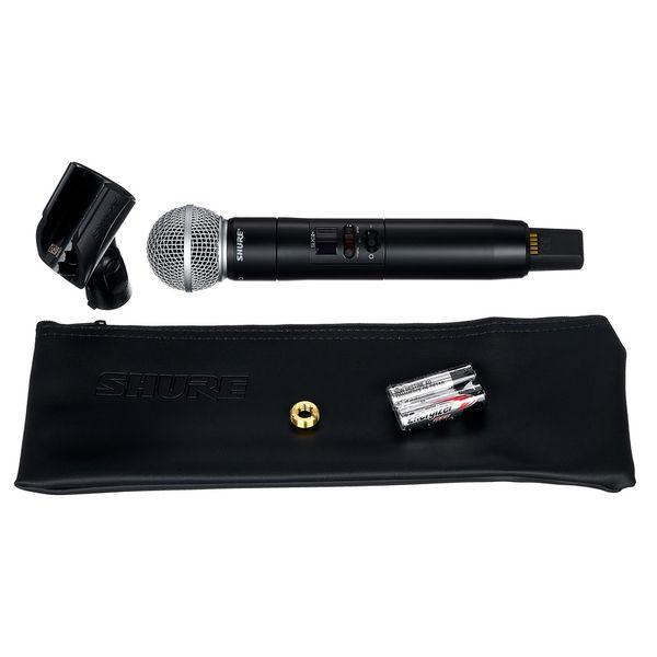 SLXD2+/58 Shure Draadloze Handheld Microfoon G65 (470-606 MHz)