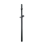 21367 K&amp;M Tussenpaal 89-138 cm met Ring Lock M20 Zwart