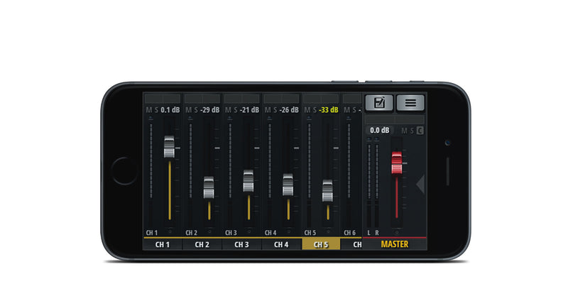 Ui16 Soundcraft 16-kanaals Digitale Mengtafel