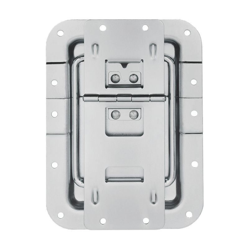 270836 Adam Hall Built-in Stop Hinge