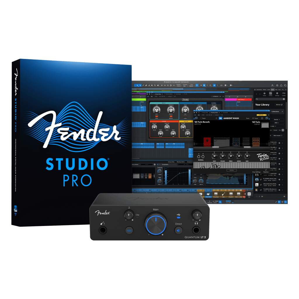 Quantum LT 2 Fender Studio USB-C Audio Interface