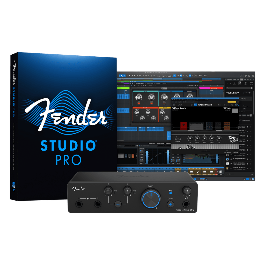 Quantum LT 4 Fender Studio USB-C Audio-interface