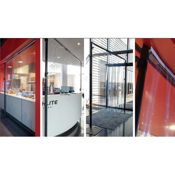 Transparant Screen Wentex  2,5(h) x 1,3(b)
