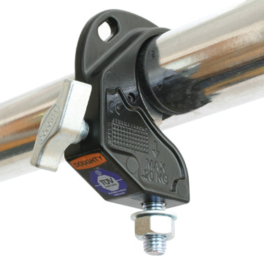 TWENTY CLAMP ZWART TUV APPROVED 48-51MM DOUGHTY