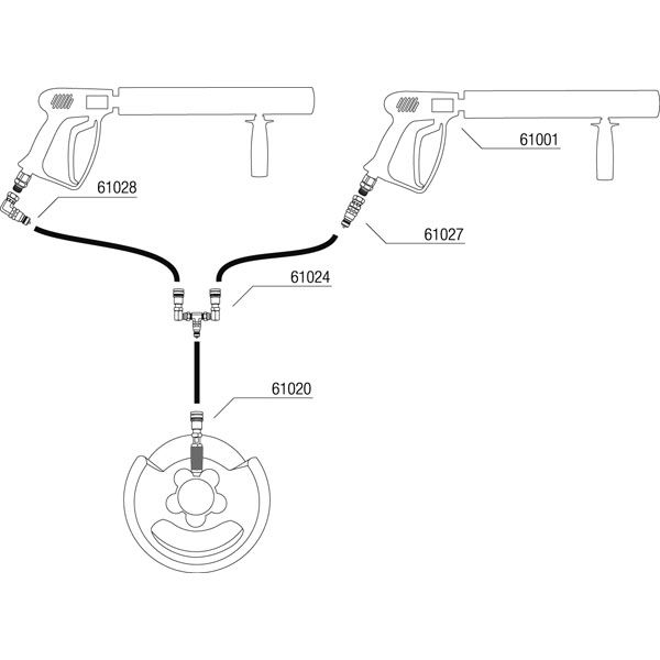 Q-LOCK ADAPTER SHOWTEC CO2 FLES NAAR 3/8