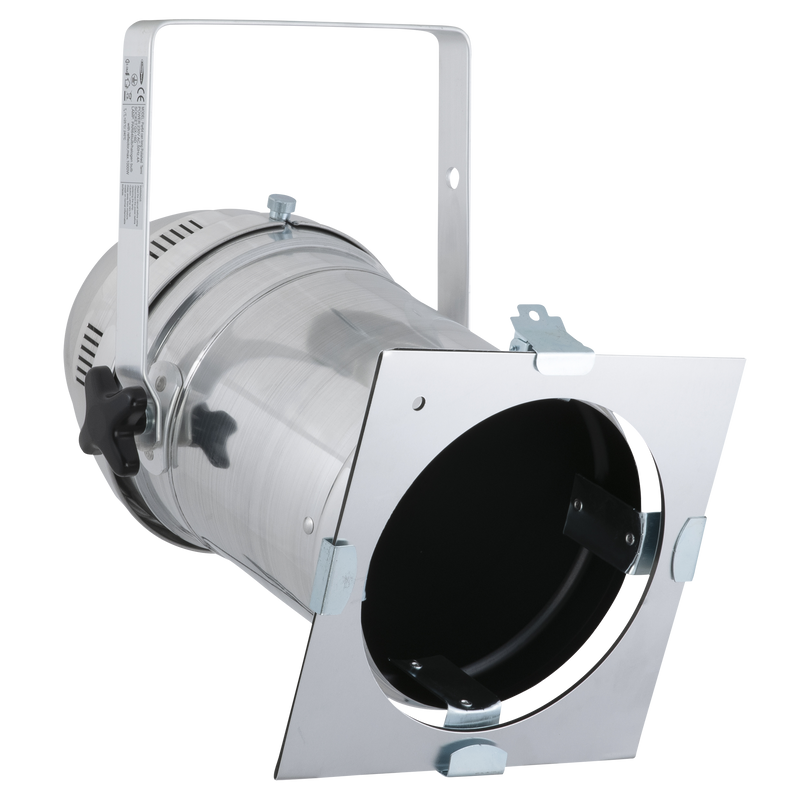 Par 64 Long Showtec GX16D Terminalset (Zilver)
