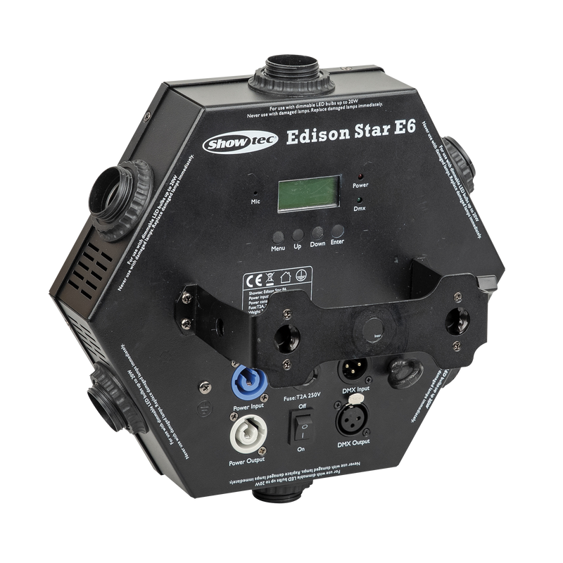 EDISON STAR E6 SHOWTEC DMX DIMMER E27