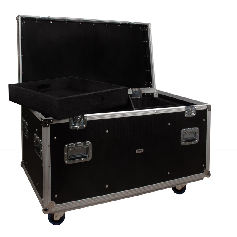 CABLE CASE JV CASE FLIGHTCASE MET VAKKEN VOOR KABELS