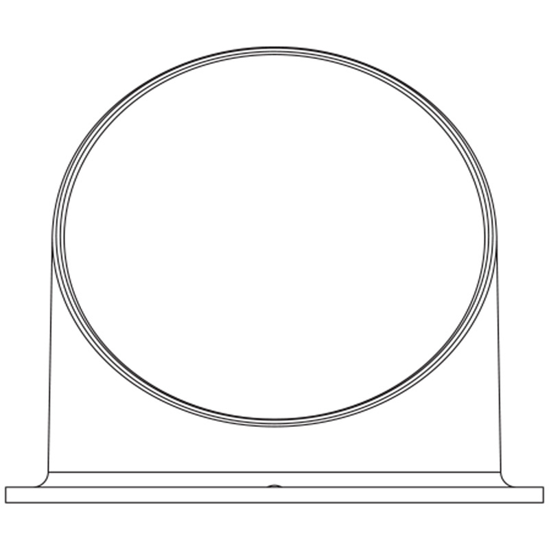 Glare Shield voor Performer Fresnel Mini Showtec