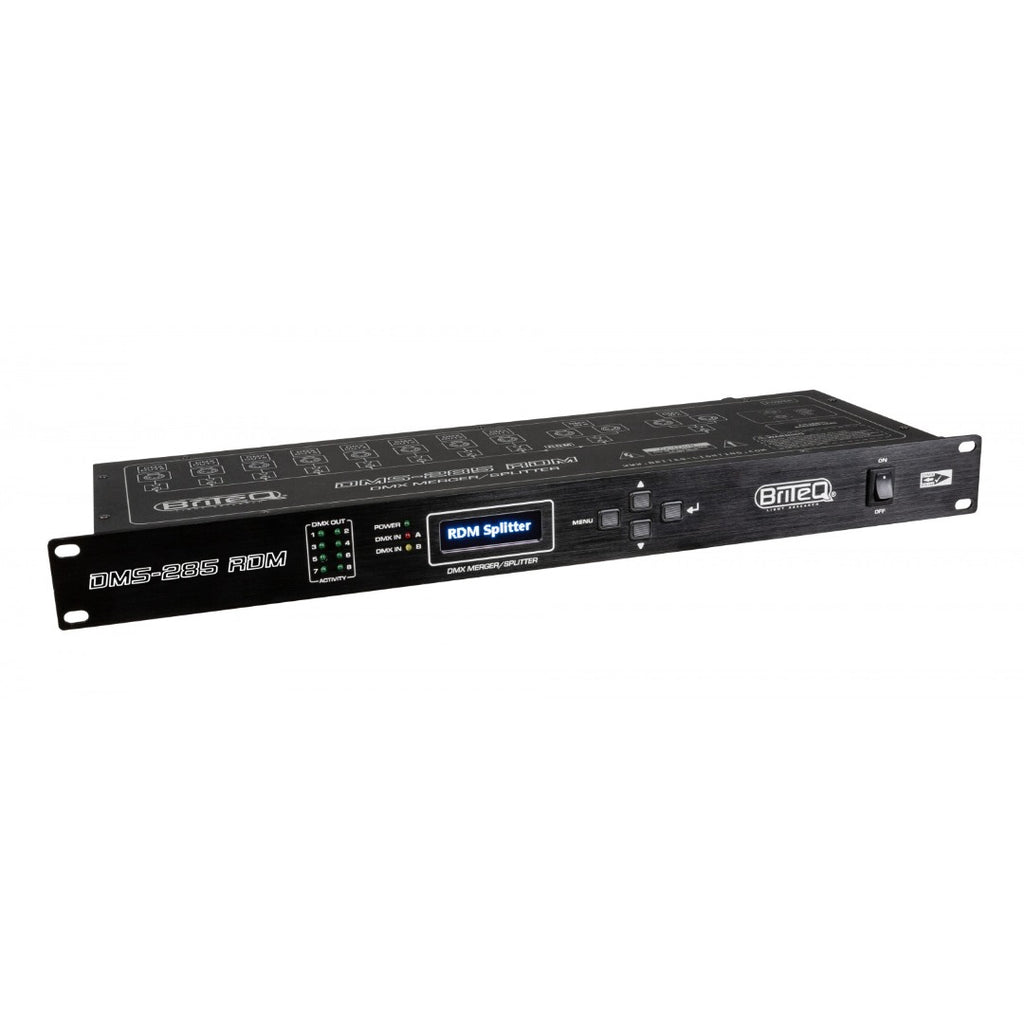 DMS-285 RDM Briteq DMX-merger Splitter Booster (XLR 5p)