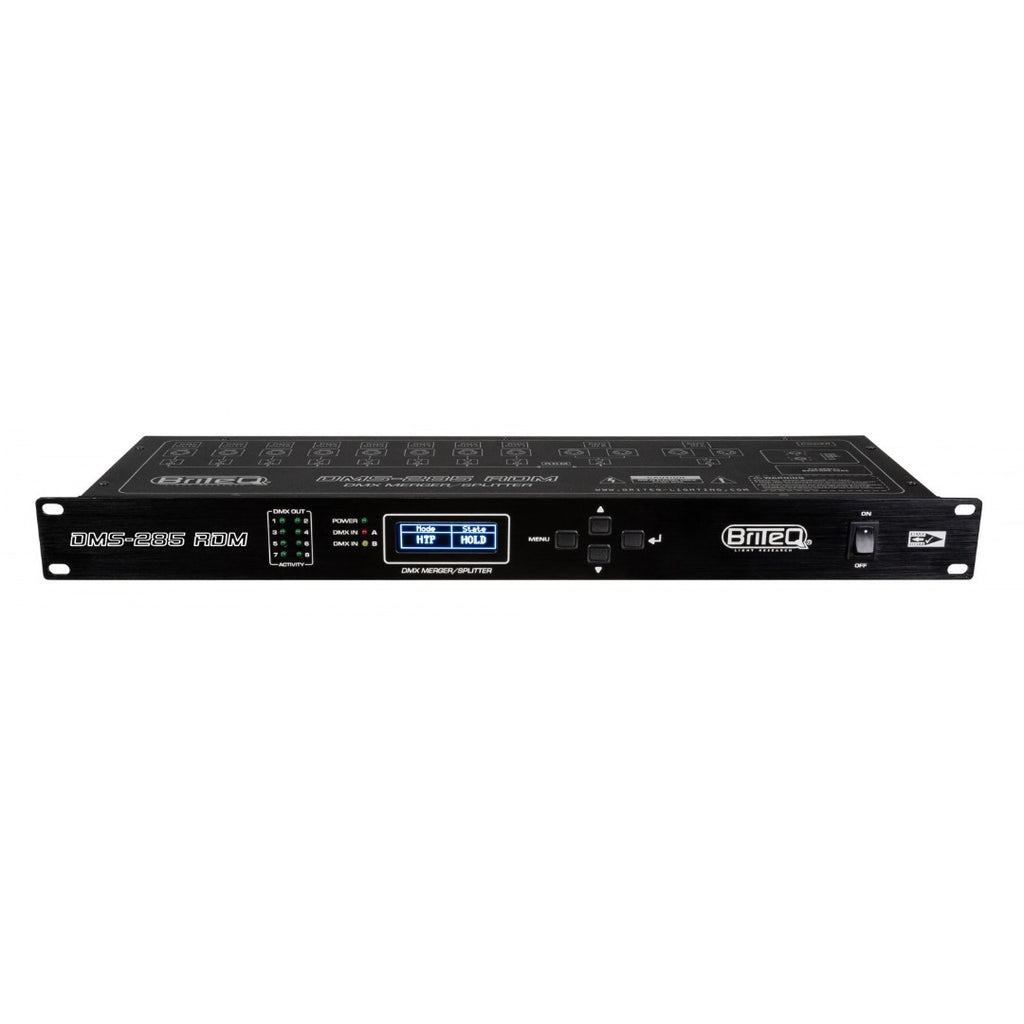 DMS-285 RDM Briteq DMX-merger Splitter Booster (XLR 5p)
