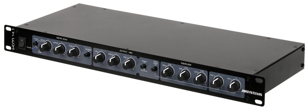 KM 4.1 JB 4-KANAALS KARAOKE MIXER + DIGITAL ECHO