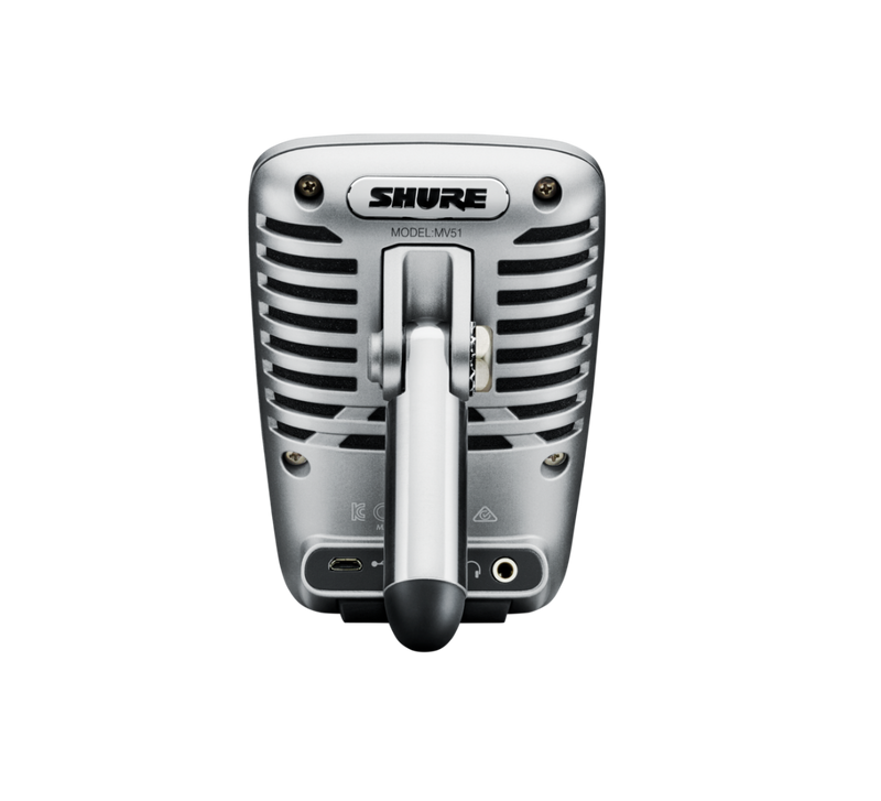 MV51 SHURE DIGITALE CONDENSATOR MICROFOON