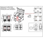 CASE VOOR 2 X BTX-TITAN JV CASES
