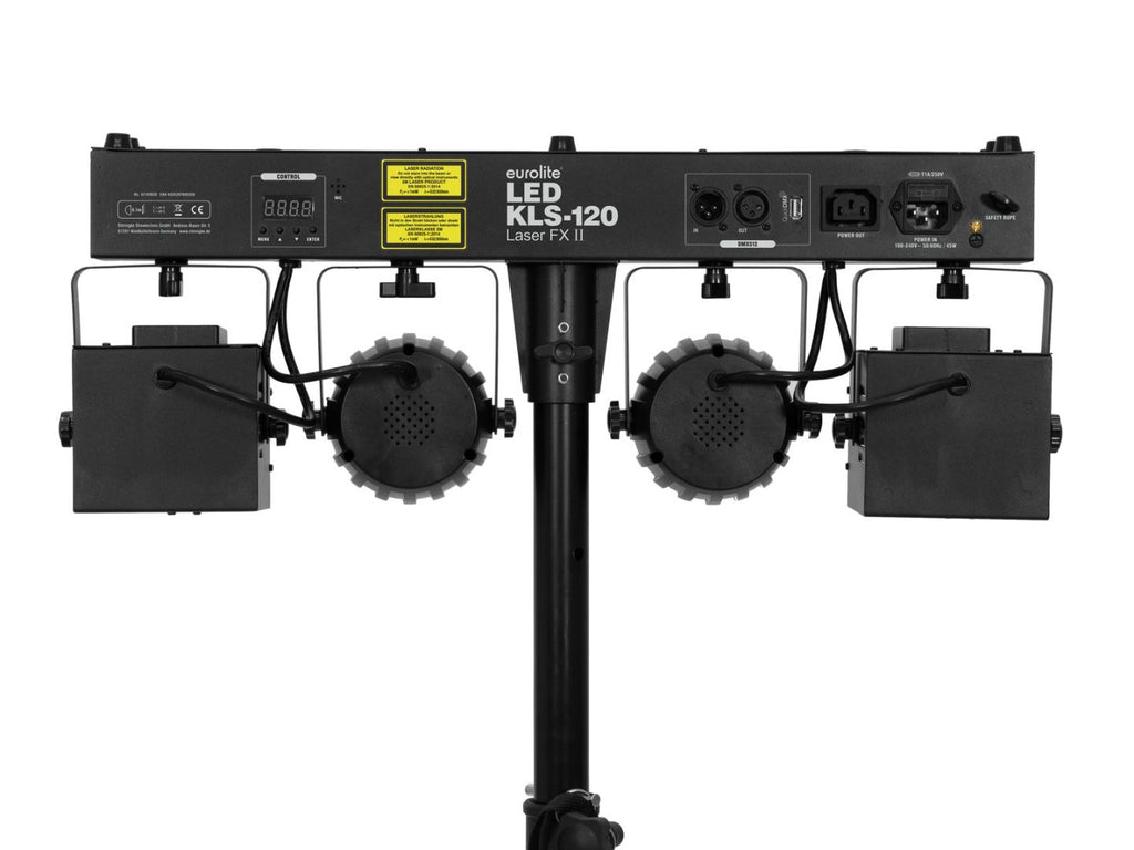 LED KLS-120 Laser FX II Eurolite Compacte Lichtset