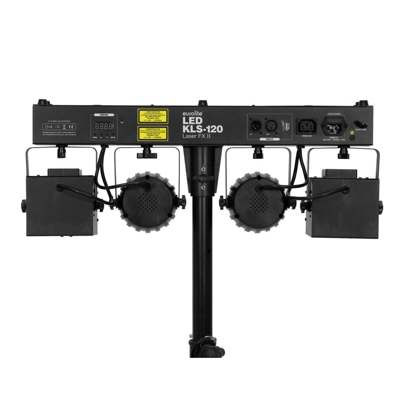 LED KLS-120 Laser FX II Eurolite Compacte Lichtset