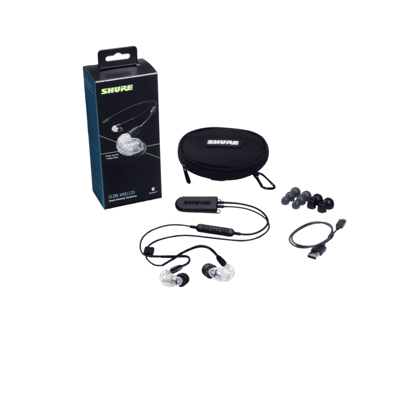 SE215-CL Shure In-Ears (Transparant)