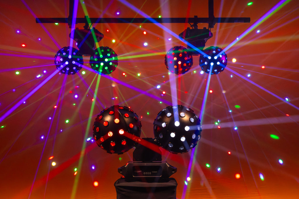 FireBall PRO Showtec RGBW-effectlicht met 2 Bollen