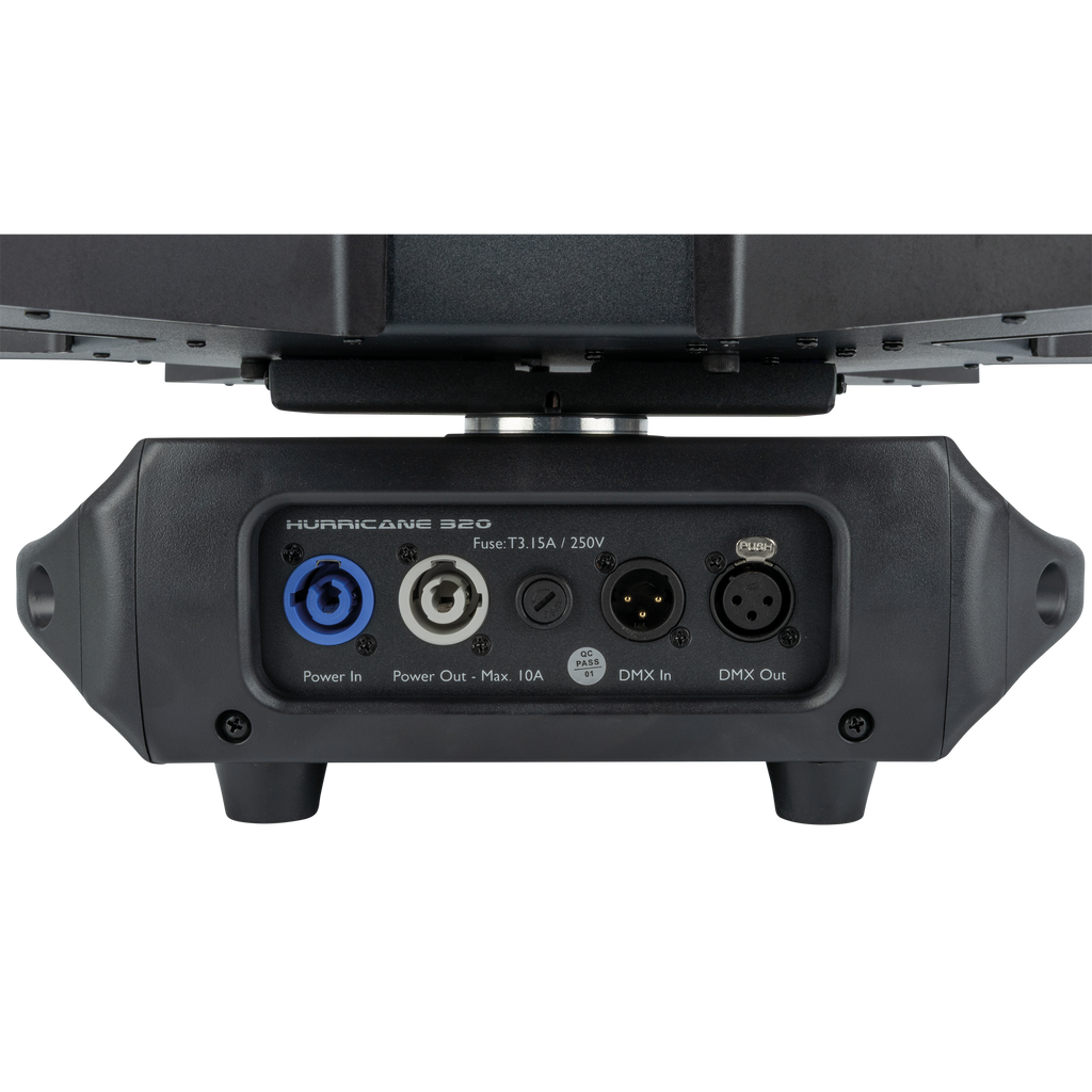 Hurricane 320 Showtec RGBW Moonflowereffect met Roterende Armen