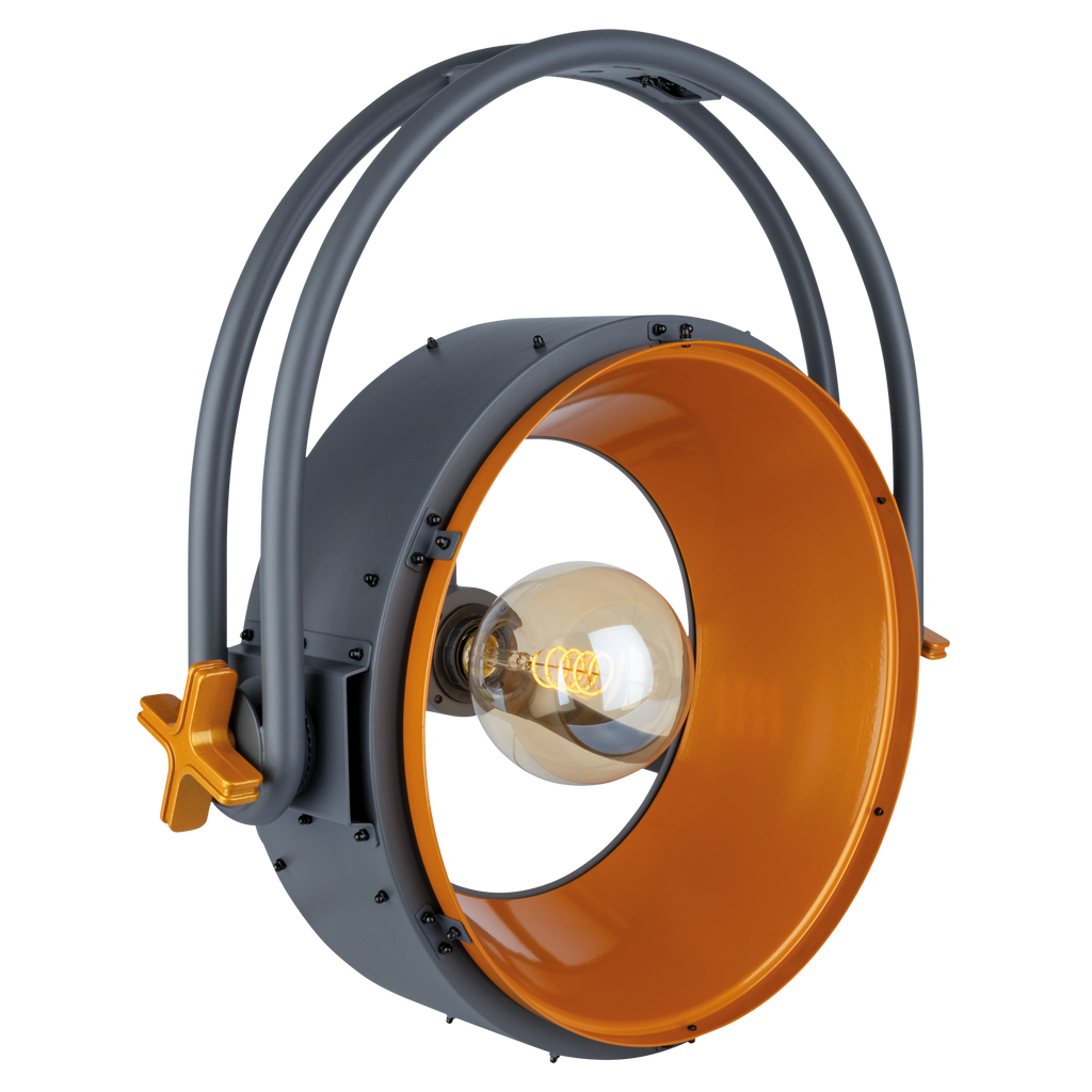 Edison Vintage 2 Showtec Retro Verlichting E27 (Goud/Grijs)