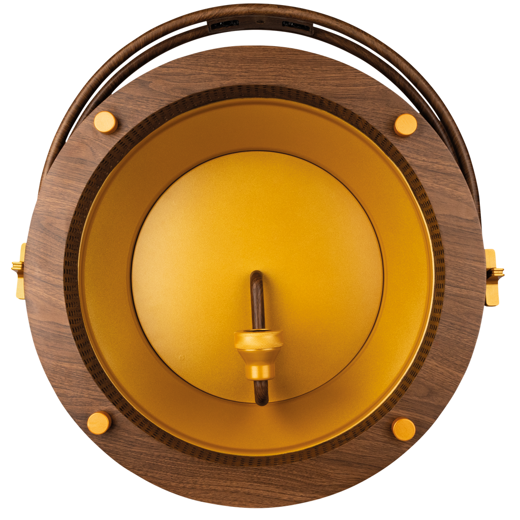 Edison Vintage 1 Showtec Retro Verlichting E27 (Goud/Hout)