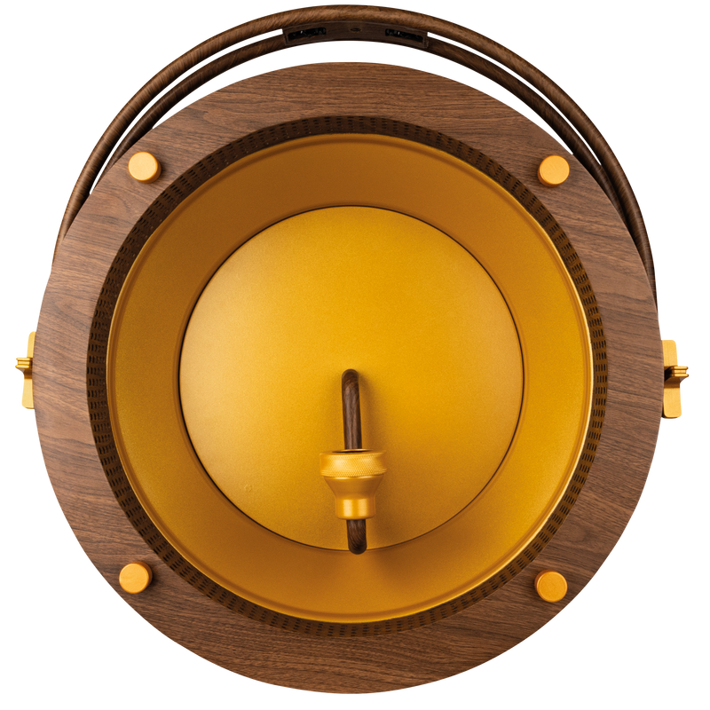 Edison Vintage 1 Showtec Retro Verlichting E27 (Goud/Hout)