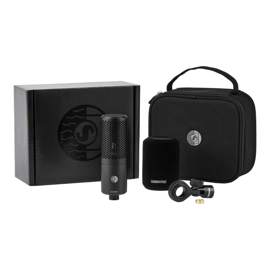 KSM32C/SM SHURE CONDENSATOR MICROFOON (incl. Shockmount)