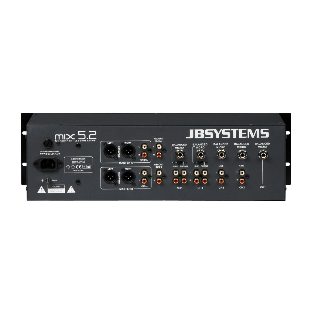 MIX 5.2 JB SYSTEMS ZONE MIXER