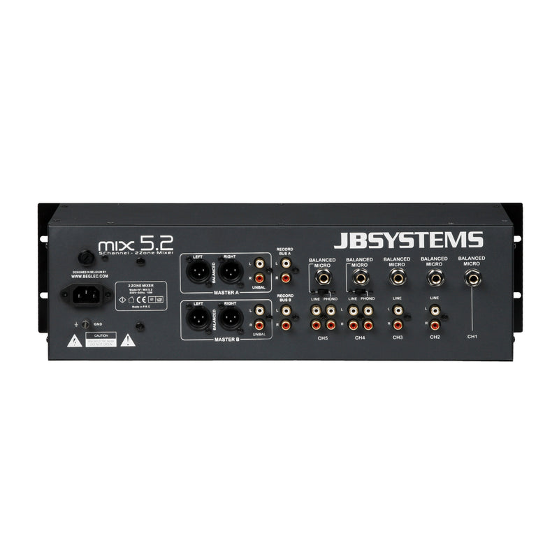 MIX 5.2 JB SYSTEMS ZONE MIXER