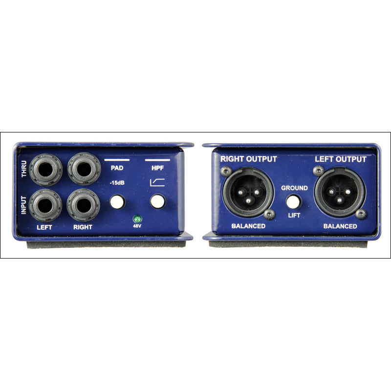 J48 STEREO RADIAL ACTIEVE DI