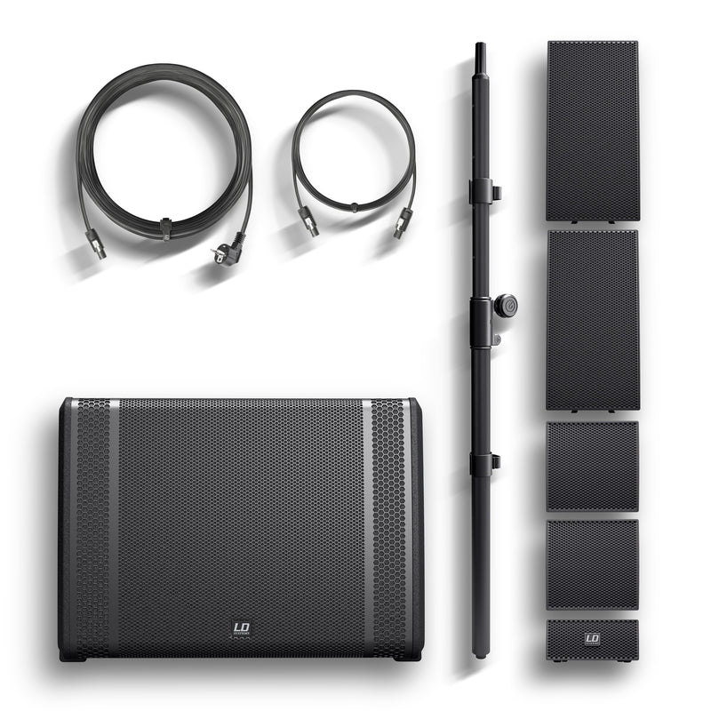 CURV 500 TS LD SYSTEM Compact Touring Array Systeem