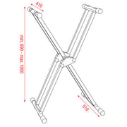 KEYBOARD STAND DAP 
