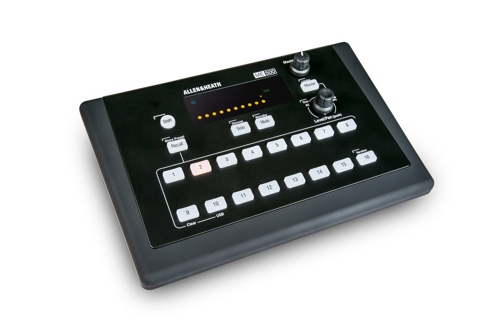 ME-500/X ALLEN &amp; HEATH 16 KANAALS MONO /STEREO KANAALS MIXER