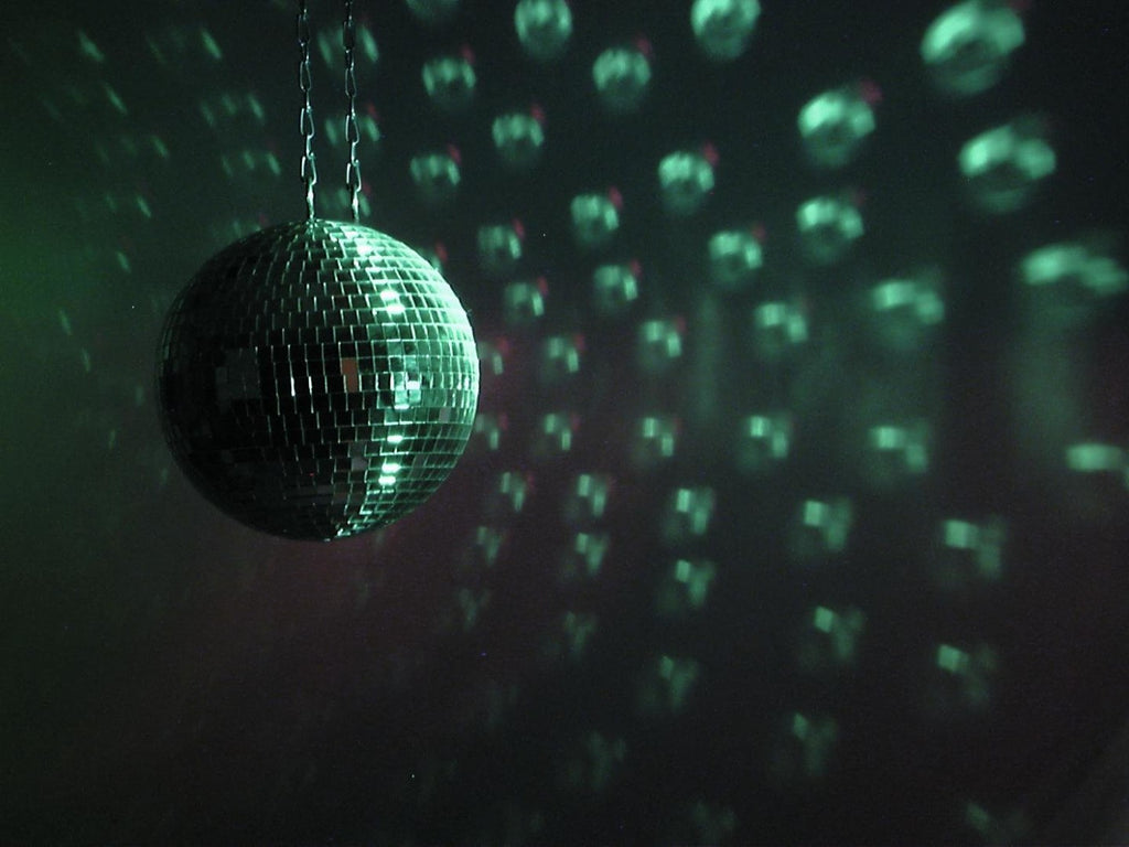 MIRROR BALL SET EUROLITE MET MOTORE EN LED SPOT 30cm EOL