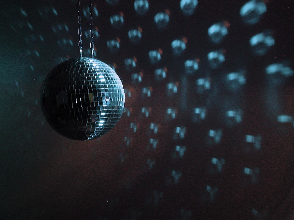 MIRROR BALL SET EUROLITE MET MOTORE EN LED SPOT 30cm EOL