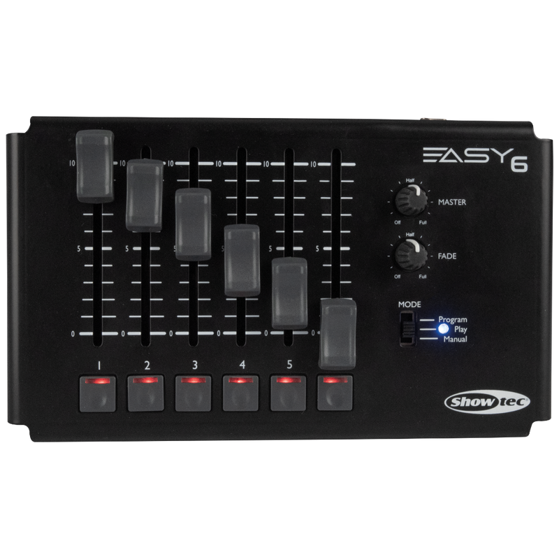 EASY 6 SHOWTEC 6-kanaals DMX Controller