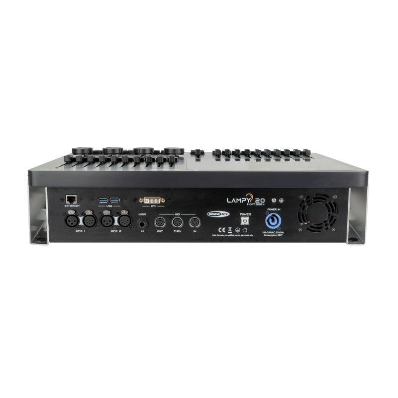 LAMPY 20 2U Showtec 2 Universe DMX controller