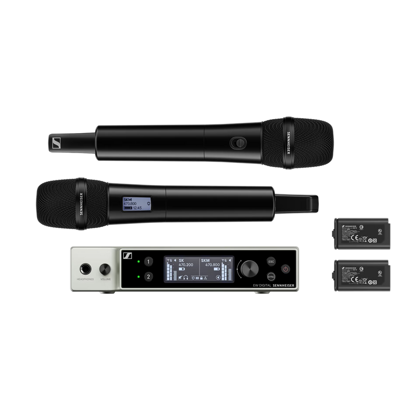 EW-DX 835-S Set (Q1-9) Sennheiser Dubbele Draadloze Microfoonset