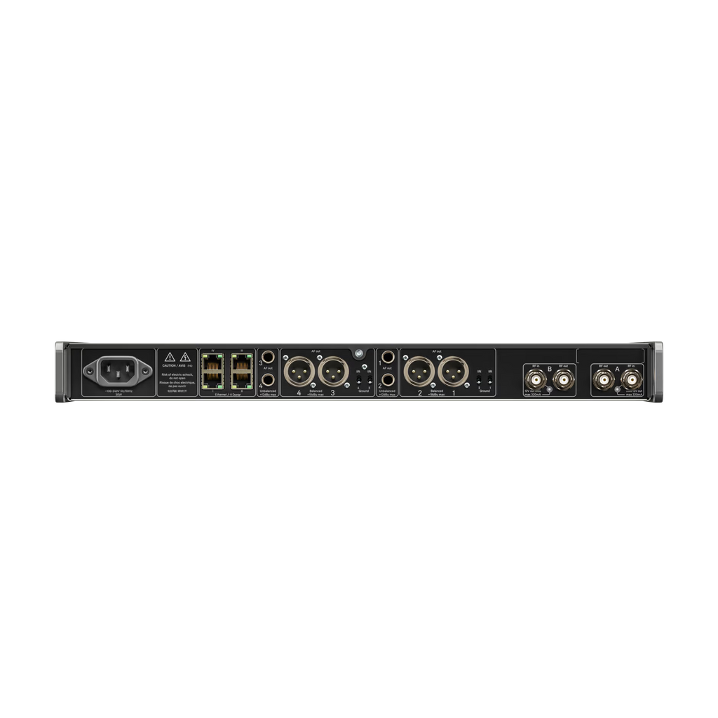 EW-DX EM 4 DANTE Sennheiser 4-Kanaals Ontvanger (R1-9 520-607.80Mhz)
